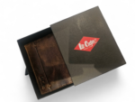 ⁦ארנק עור אמיתי לגבר Lee Cooper חום | ארנק קלאסי ומעוצב⁩ – תמונה ⁦5⁩