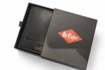 ⁦ארנק עור אמיתי לגבר Lee Cooper שחור | תא רוכסן חיצוני, תאים לכרטיסים ותעודה⁩ – תמונה ⁦5⁩