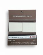 ⁦נייר גלגול REALLEAF Medium עם פילטרי כותנה – נייר טבעי לא מולבן⁩ – תמונה ⁦2⁩