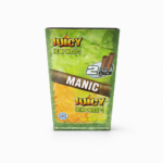Juicy Hemp Wraps Manic – מארז 25×2 בלאנטים טבעיים ללא טבק