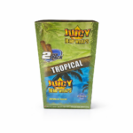 Juicy Hemp Wraps Tropical – מארז 25×2 בלאנטים טבעיים ללא טבק
